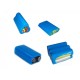 PVC Heat Shrink Sleeves 38mm width - blue