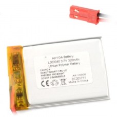 Battery Li-Pol Akyga 320mAh 1S 3.7V