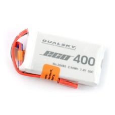 Li-Pol Dualsky 400mAh 30C 2S 7.4V