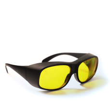 Safety glasses for working with UV/LD lasers