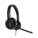 Headphones with microphone for computer 3.5mm AUX Kruger&Matz P3