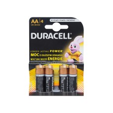 Baterija 1.5V AA DURACELL (4vnt.)