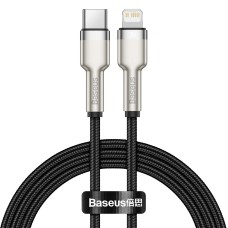 USB-C cable for Lightning Baseus Cafule PD 20W - Black