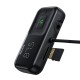 Baseus T typed S-16 wireless MP3 car charger - Black