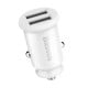 Baseus Grain Car Charger 2x USB 5V 3.1A - White