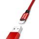 Baseus Yiven Lightning Cable 180 cm 2A - Red