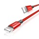 Baseus Yiven Lightning Cable 180 cm 2A - Red