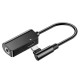 Baseus L45 audio adapteris USB-C į 3.5mm ir USB lizdą - Juodas
