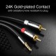 UGREEN AV116 3.5mm Jack to 2RCA Cinch Cable 5m