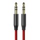 Base Yiven audio cable 3.5mm AUX 1m - Red