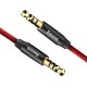 Baseus Yiven audio kabelis 3.5mm AUX 1m - Raudonas