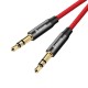 Baseus Yiven audio kabelis 3.5mm AUX 1m - Raudonas