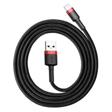 Baseus Cafule USB Lightning Cable 1.5A 2m - Black / Red