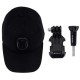 Puluz hat with a holder for a sports camera