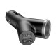 Baseus car charger Y Type 2xUSB 3.4A 40W - Black