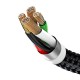 Baseus Rapid USB Cable 3in1 Type C / Lightning / Micro 3A 1.2M - Black