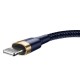 Baseus Cafule Lightning cable 1.5A 2m - Gold / Dark blue