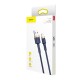 Baseus Cafule Lightning cable 1.5A 2m - Gold / Dark blue