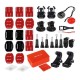 Puluz 53 in 1 Accessory set for action cameras PKT26