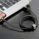 Baseus Cafule kabelis USB - Lightning 1.5A 2m - Auksinis / Juodas