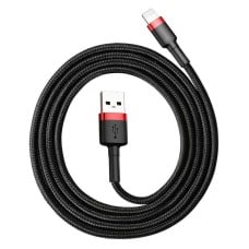 Baseus Cafule Cable USB Lightning 2A 3m - Black / Red