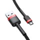 Baseus Cafule Micro USB Cable 2A 3m - Black / Red