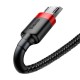 Baseus Cafule Micro USB Cable 2A 3m - Black / Red