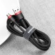 Baseus Cafule Micro USB Cable 2A 3m - Black / Red