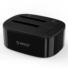 Orico Dual Bay USB3.0 HDD Kietųjų diskų pajungimo stotelė su klonavimo funkcija