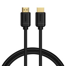 Baseus 2x HDMI 2.0 4K 60Hz Cable 3D HDR 18Gbps 1m - Black