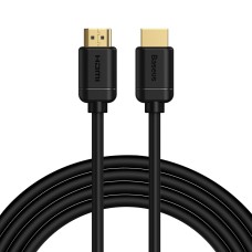 Baseus 2x HDMI 2.0 4K 60Hz Cable 3D HDR 18Gbps 3m - Black