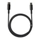 Baseus Tungsten Gold Cable Type-C to iP PD 20W 1m (black)