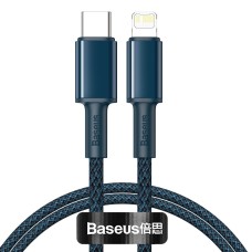 Baseus High Density Braided Cable Type-C to Lightning PD 20W 1m - Blue