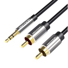 Vention 2xRCA - 3.5mm audio cable 1m - black