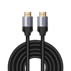 Baseus Enjoyment Series HDMI 4K Male To HDMI 4K Male Cable 5m - Dark gray