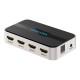 Vention 3in1 adapter HDMI Switch AFJH0 with Audio Separation - Grey