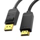 4K DisplayPort į HDMI kabelis 3m Vention HAGBI (juodas)