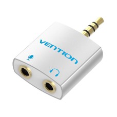 Vention audio adapteris 4 polių 3.5mm - 2x3.5mm 0.25m - Sidabrinis