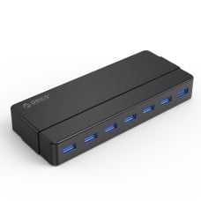 Adapteris Hub 7-in-1 Orico USB 3.0 + USB 3.0 kabelis 1m