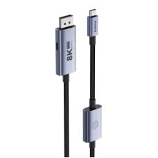 Adapteris USB-C – DP Baseus 8K 1.5m (juodas)