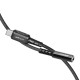 Adapter USB-C to mini jack 3.5mm Acefast C1-07 18cm (black)