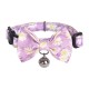 Collar set Dogness for cats 2 pcs (Calamus Purple/Polka Dot Purple)