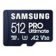 Memory card Samsung 512 GB microSDXC PRO Ultimate 200 MB/s (MB-MY512SB/WW)