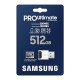 Memory card Samsung 512 GB microSDXC PRO Ultimate 200 MB/s (MB-MY512SB/WW)