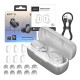 Headphones TWS EarFun Free Pro 3 ANC - white