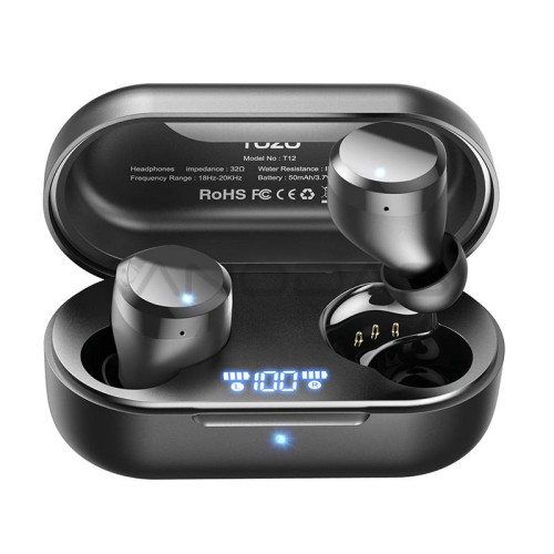  TOZO T12 Wireless Earbuds Bluetooth 5.3 Headphones