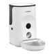 Automatic pet feeder with Camera Dogness F15 4L with stainless steel bowl (white)