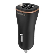 Car Charger 2xUSB 27W Duracell (Black)