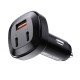 Car Charger Acefast B3, 66W, 2x USB-C + USB (black)