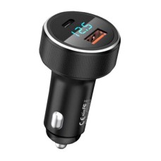 Car charger USB, USB-C  Remax RCC215, 58.5W (black)